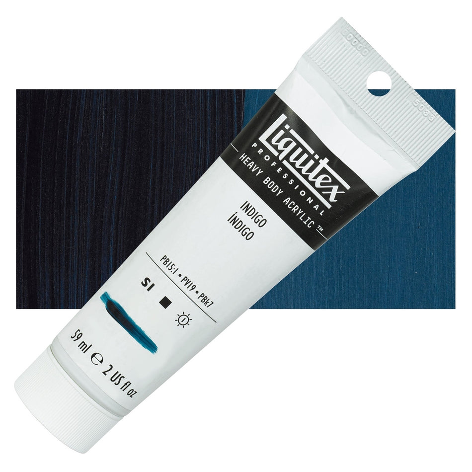 Liquitex 00617-5205 Heavy Body Acrylic - 2 fl. oz. Tube, Indigo