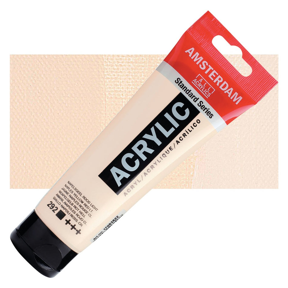 Royal Talens 00643-4783 Amsterdam Standard Series Acrylic - Naples Yellow Red Light, 120 ml Tube