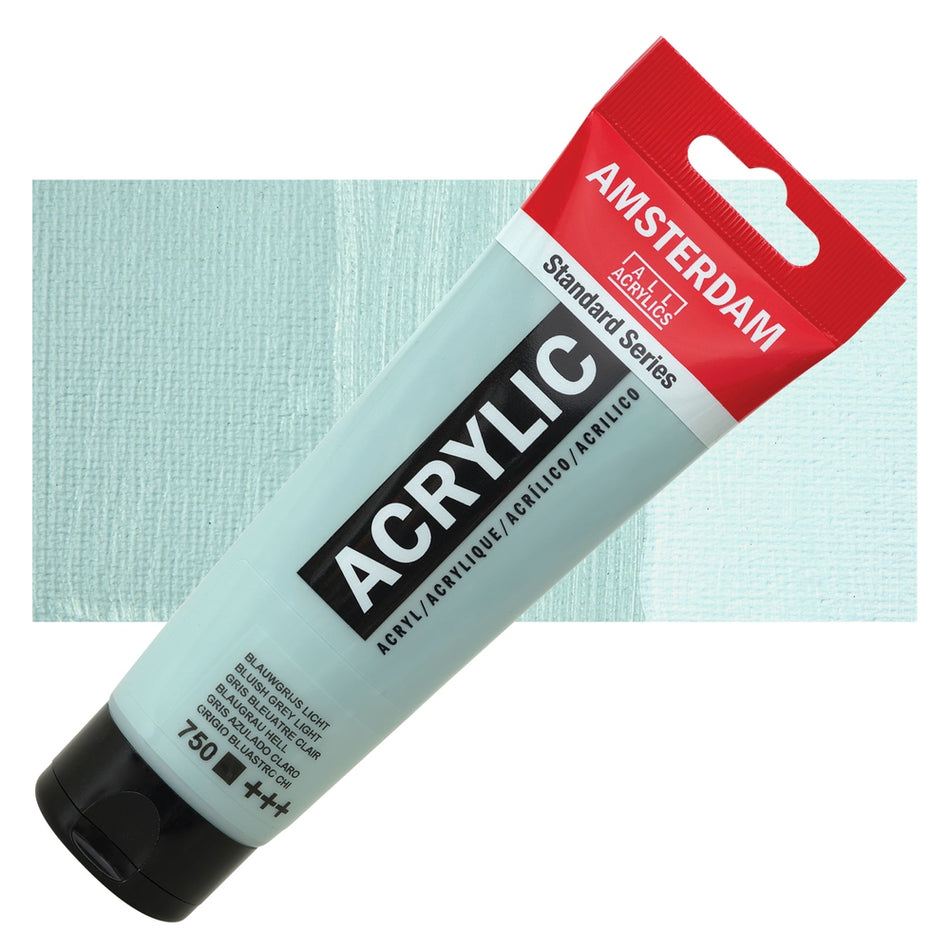 Royal Talens 00643-5873 Amsterdam Standard Series Acrylic - Bluish Grey Light, 120 ml Tube