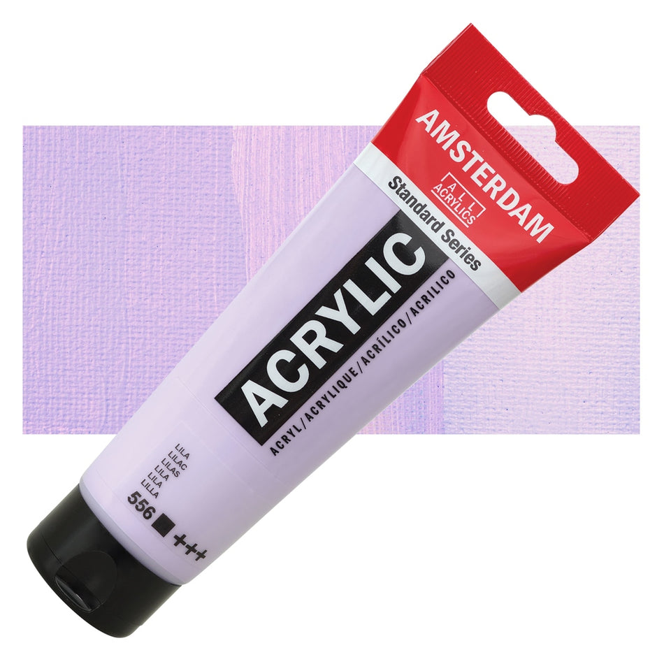 Royal Talens 00643-6033 Amsterdam Standard Series Acrylic - Lilac, 120 ml Tube