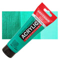 Royal Talens 00643-7853 Amsterdam Standard Series Acrylic - Metallic Green, 120 ml Tube