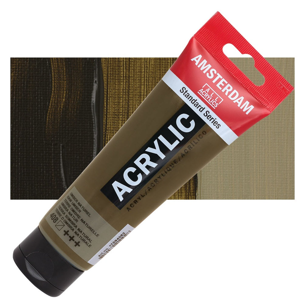 Royal Talens 00643-8073 Amsterdam Standard Series Acrylic - Raw Umber, 120 ml Tube