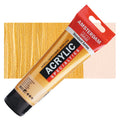 Royal Talens 00643-9123 Amsterdam Standard Series Acrylic - Deep Gold, 120 ml Tube