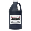 Blick Art Materials 00711-2048 Blickrylic Economy Acrylic Polymer - Mars Black, Half Gallon