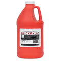 Blick Art Materials 00711-4558 Blickrylic Economy Acrylic Polymer - Fluorescent Orange, Half Gallon