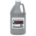 Blick Art Materials 00711-9328 Blickrylic Economy Acrylic Polymer - Metallic Silver, Half Gallon