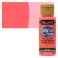 DecoArt 00769-3203 Americana Acrylic Colors, 2 fl. oz. Bottles, Coral Buzz