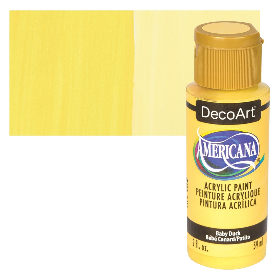 DecoArt 00769-4983 Americana Acrylic Colors, 2 fl. oz. Bottles, Baby Duck