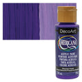 DecoArt 00769-6023 Americana Acrylic Colors, 2 fl. oz. Bottles, Dioxazine Purple