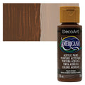 DecoArt 00769-8053 Americana Acrylic Colors, 2 fl. oz. Bottles, Burnt Umber