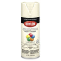 Krylon K05516007 COLORmaxx Spray Paint, Gloss Dover White, 12 oz.