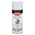 Krylon K05548007 COLORmaxx Spray Paint, Flat White, 12 oz.