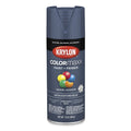 Krylon K05571007 COLORmaxx Spray Paint, Satin Oxford Blue, 12 oz.
