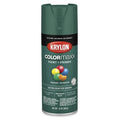 Krylon K05563007 COLORmaxx Spray Paint, Satin Hunter Green, 12 oz.