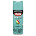 Krylon K05576007 COLORmaxx Spray Paint, Satin Sea Glass, 12 oz.