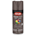 Krylon K05527007 COLORmaxx Spray Paint, Gloss Leather Brown, 12 oz.