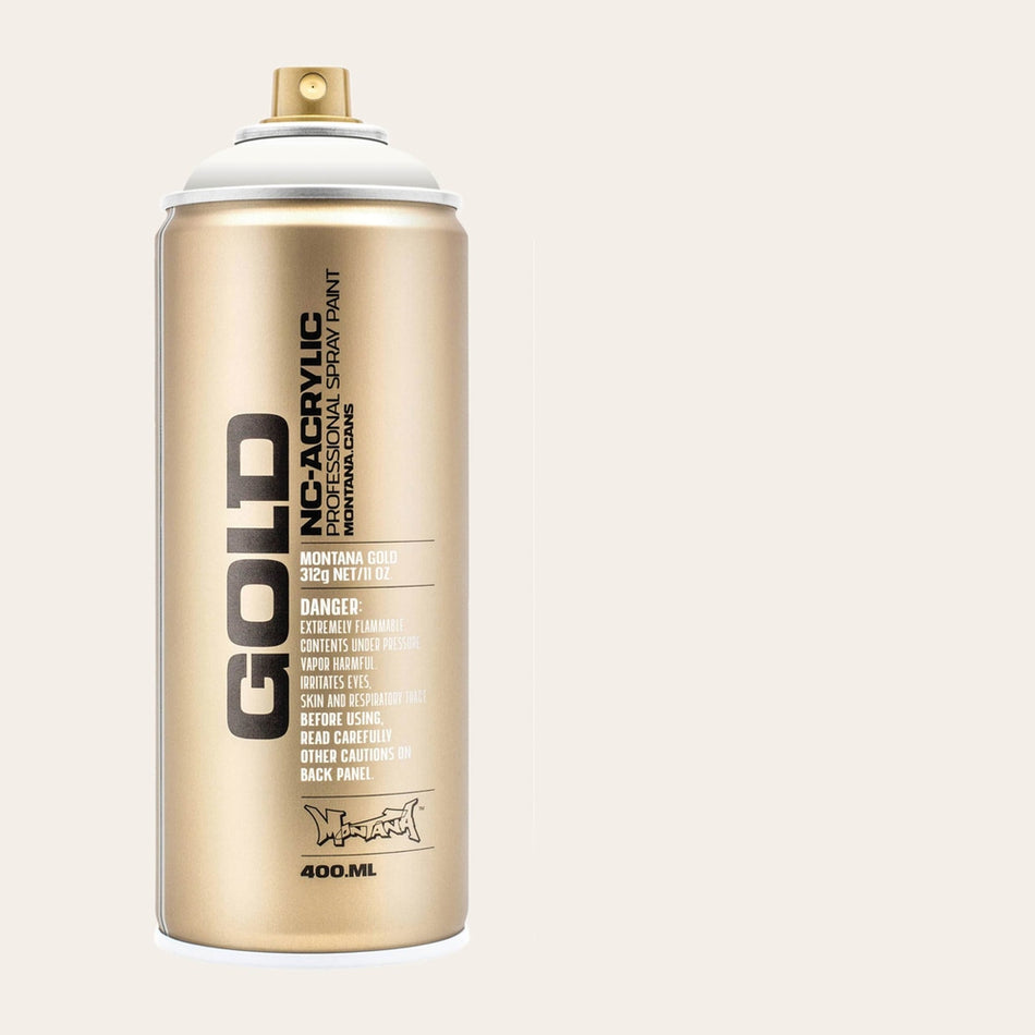Montana-Cans 01425-1002 Montana Gold NC-Acrylic Professional Spray Paint - Dolomite, 400 ml Can