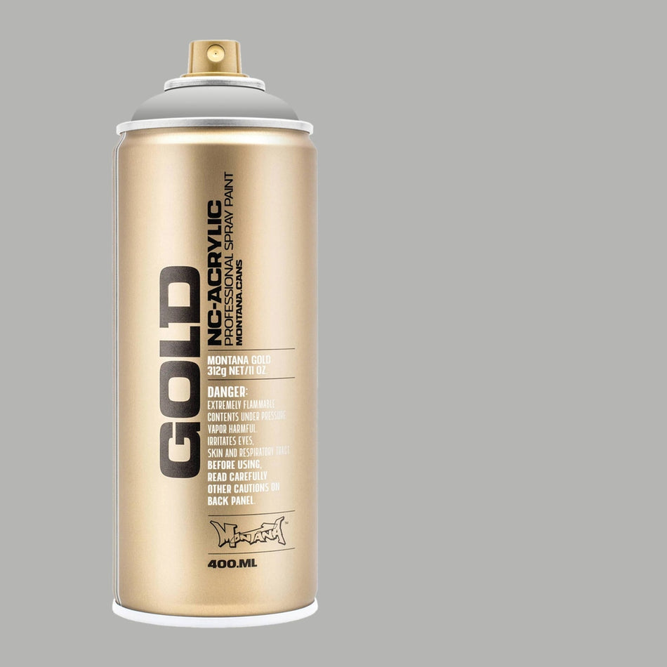 Montana-Cans 01425-1006 Montana Gold NC-Acrylic Professional Spray Paint - Asphalt, 400 ml Can