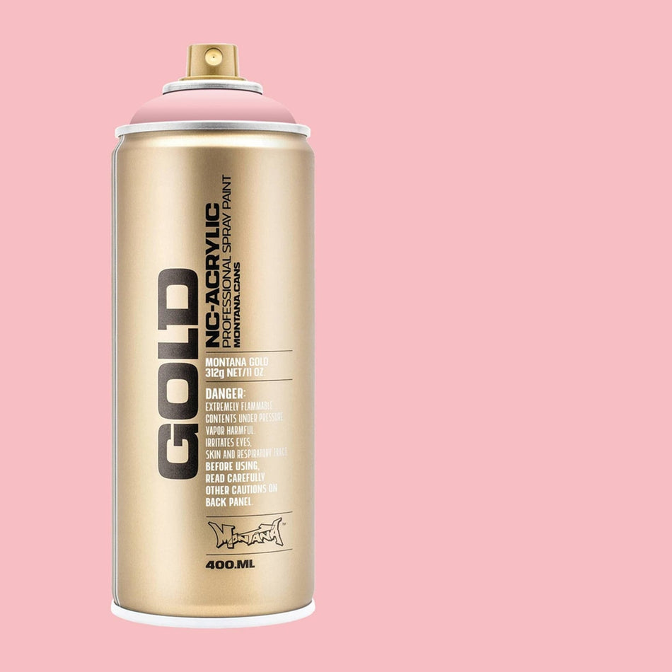Montana-Cans 01425-1090 Montana Gold NC-Acrylic Professional Spray Paint - Lychee, 400 ml Can