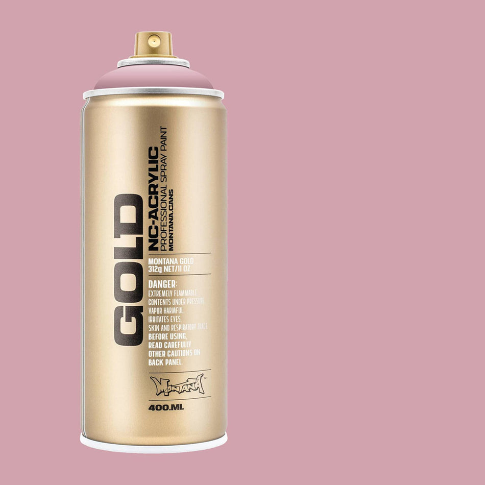 Montana-Cans 01425-1100 Montana Gold NC-Acrylic Professional Spray Paint - Mortadella, 400 ml Can