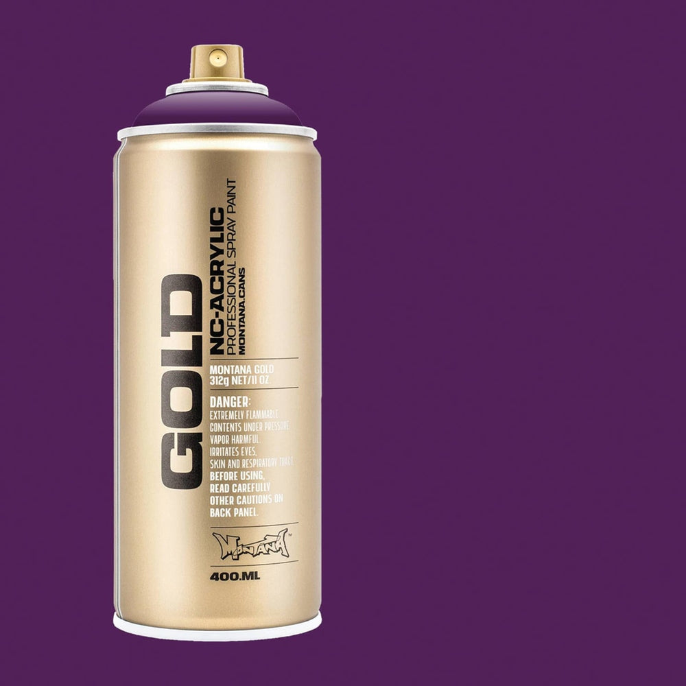 Montana-Cans 01425-1140 Montana Gold NC-Acrylic Professional Spray Paint - Lakers, 400 ml Can