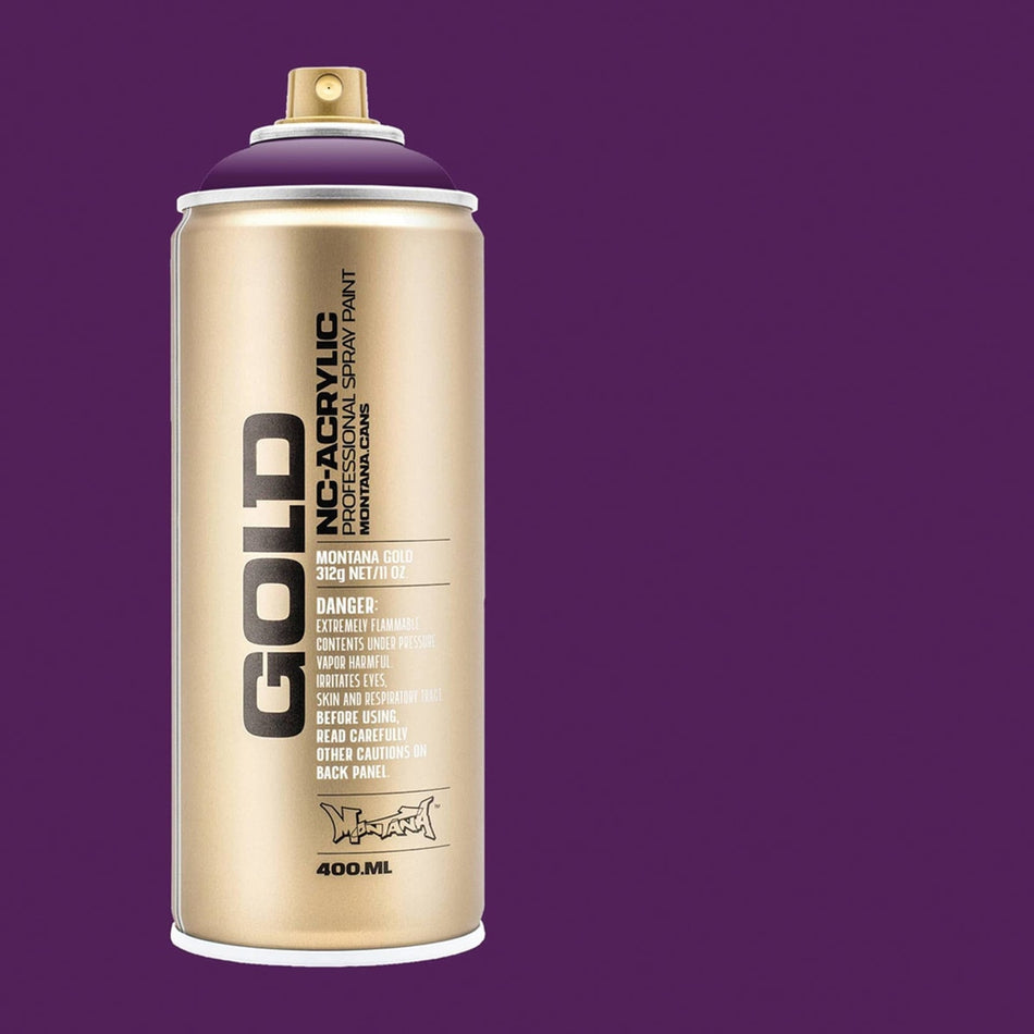 Montana-Cans 01425-1140 Montana Gold NC-Acrylic Professional Spray Paint - Lakers, 400 ml Can