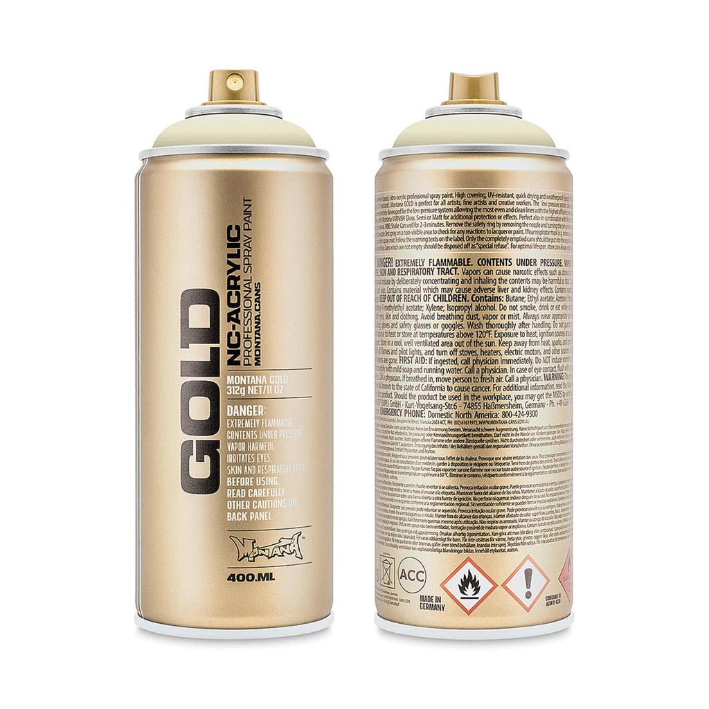 Montana-Cans 01425-1190 Montana Gold NC-Acrylic Professional Spray Paint - Elm, 400 ml Can