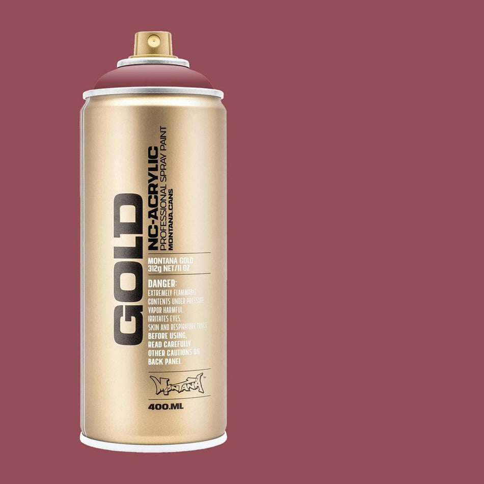 Montana-Cans 01425-1250 Montana Gold NC-Acrylic Professional Spray Paint - Lip, 400 ml Can