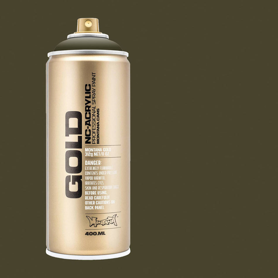 Montana-Cans 01425-1890 Montana Gold NC-Acrylic Professional Spray Paint - Nato, 400 ml Can