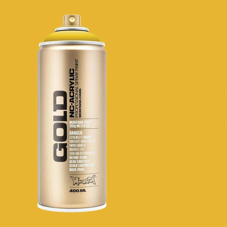 Montana-Cans 01425-2190 Montana Gold NC-Acrylic Professional Spray Paint - Asia, 400 ml Can