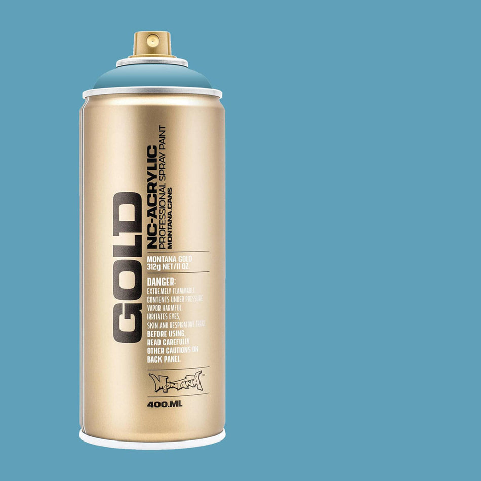 Montana-Cans 01425-2200 Montana Gold NC-Acrylic Professional Spray Paint - Mt. Everest, 400 ml Can