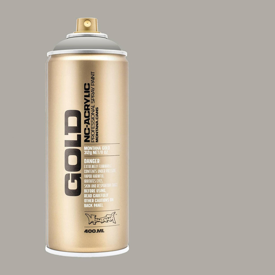Montana-Cans 01425-2230 Montana Gold NC-Acrylic Professional Spray Paint - Iron Curtain, 400 ml Can