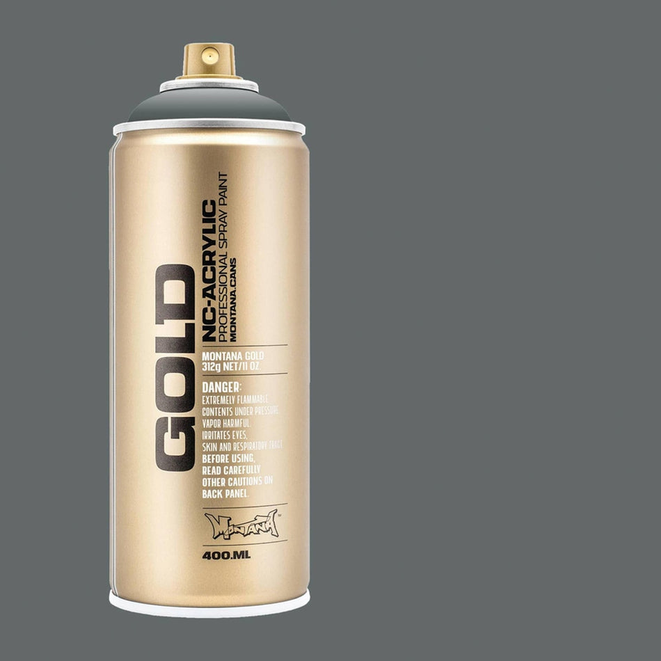 Montana-Cans 01425-2250 Montana Gold NC-Acrylic Professional Spray Paint - Gravel, 400 ml Can