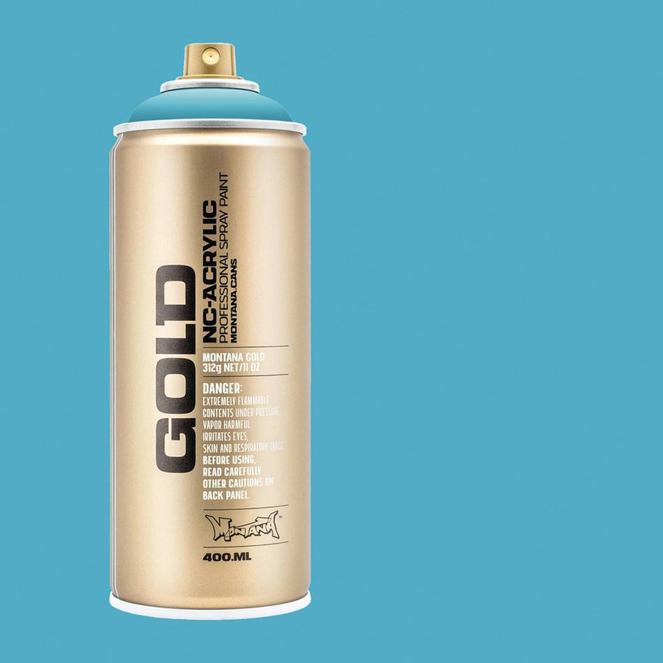 Montana-Cans 01425-2510 Montana Gold NC-Acrylic Professional Spray Paint - Dolphins, 400 ml Can