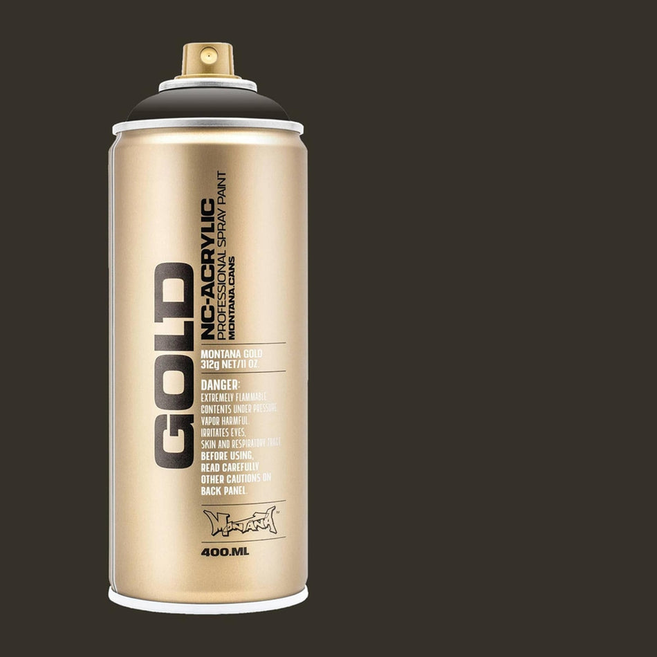 Montana-Cans 01425-2560 Montana Gold NC-Acrylic Professional Spray Paint - Concrete, 400 ml Can