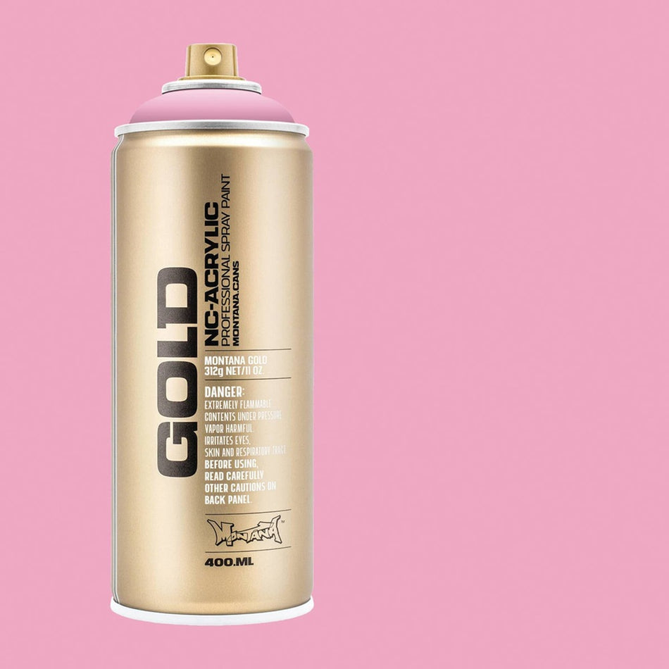 Montana-Cans 01425-3370 Montana Gold NC-Acrylic Professional Spray Paint - Frozen Raspberry, 400 ml Can