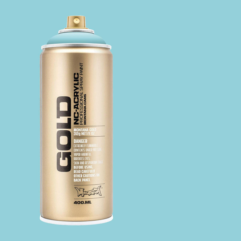 Montana-Cans 01425-3440 Montana Gold NC-Acrylic Professional Spray Paint - Pool, 400 ml Can