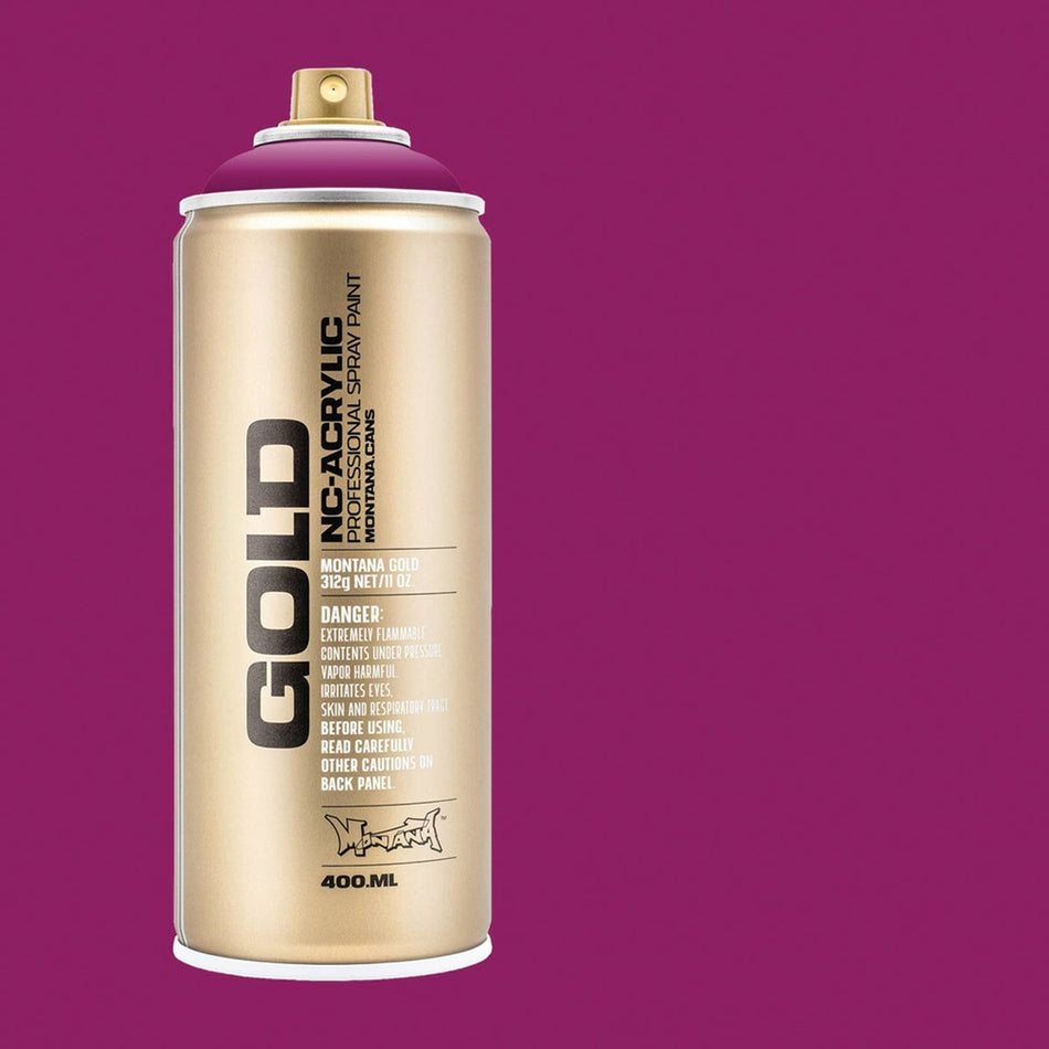 Montana-Cans 01425-3450 Montana Gold NC-Acrylic Professional Spray Paint - Cherry Blossom, 400 ml Can