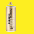 Montana-Cans 01425-4080 Montana Gold NC-Acrylic Professional Spray Paint - 100% Yellow, 400 ml Can