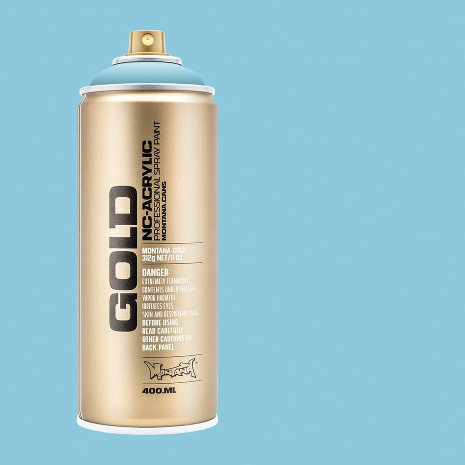 Montana-Cans 01425-4440 Montana Gold NC-Acrylic Professional Spray Paint - Himalaya, 400 ml Can
