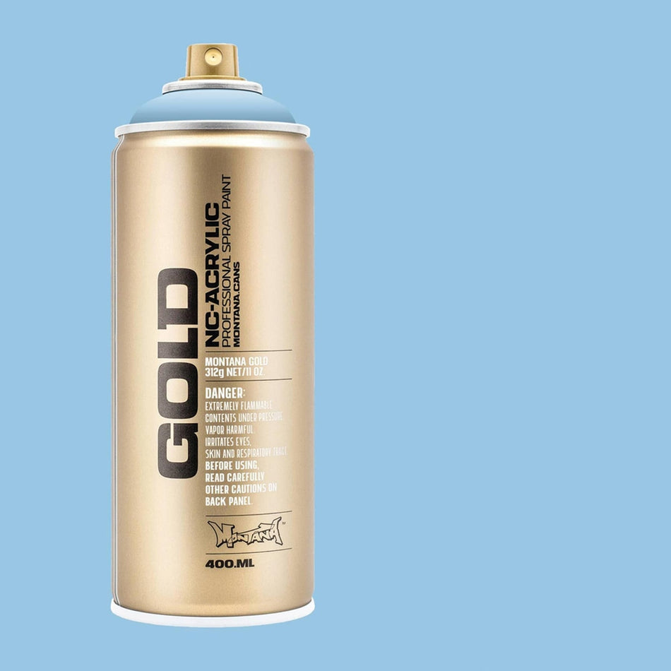 Montana-Cans 01425-5910 Montana Gold NC-Acrylic Professional Spray Paint - Denim, 400 ml Can