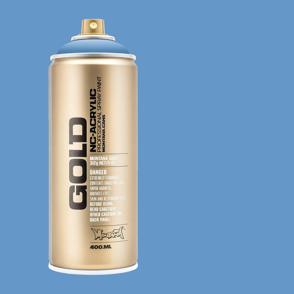Montana-Cans 01425-5920 Montana Gold NC-Acrylic Professional Spray Paint - Denim Stonewashed, 400 ml Can