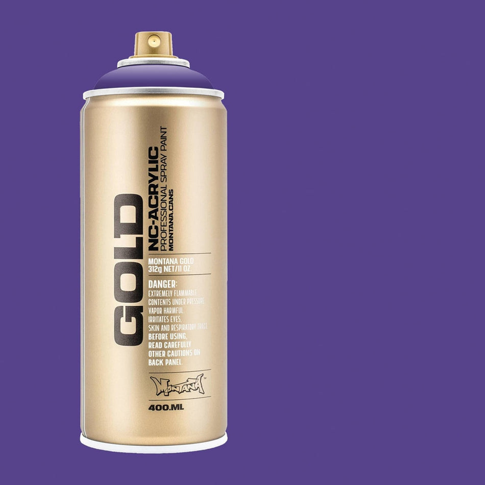 Montana-Cans 01425-6050 Montana Gold NC-Acrylic Professional Spray Paint - Lavender, 400 ml Can