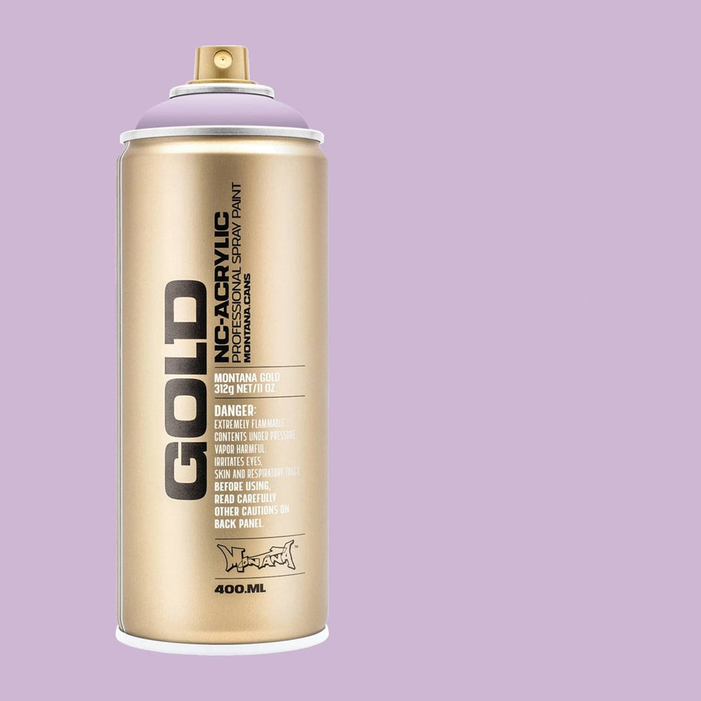 Montana-Cans 01425-6070 Montana Gold NC-Acrylic Professional Spray Paint - Crocus, 400 ml Can