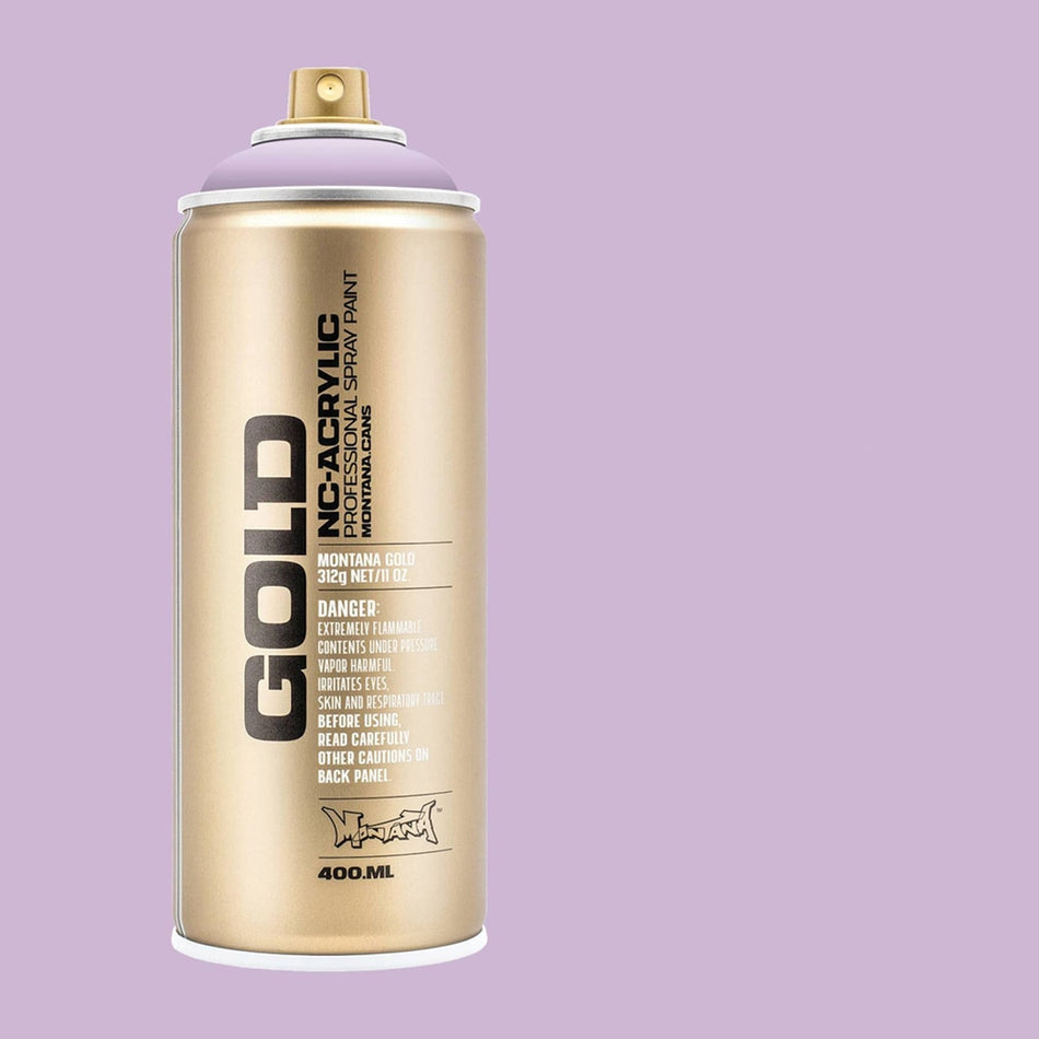 Montana-Cans 01425-6070 Montana Gold NC-Acrylic Professional Spray Paint - Crocus, 400 ml Can