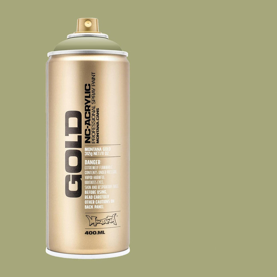 Montana-Cans 01425-7010 Montana Gold NC-Acrylic Professional Spray Paint - Manila Light, 400 ml Can
