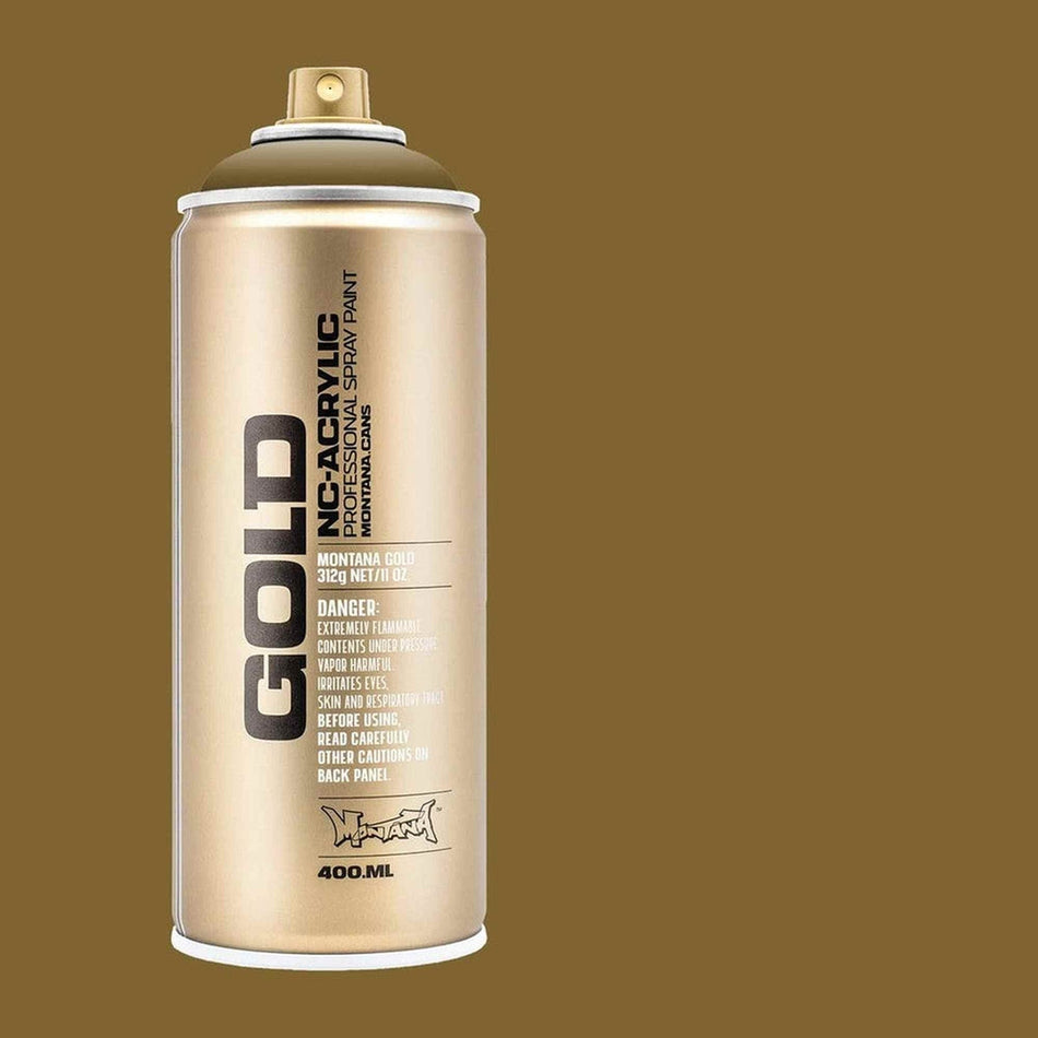 Montana-Cans 01425-7220 Montana Gold NC-Acrylic Professional Spray Paint - Everglade, 400 ml Can