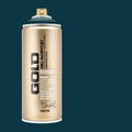 Montana-Cans 01425-7840 Montana Gold NC-Acrylic Professional Spray Paint - Deep Sea, 400 ml Can