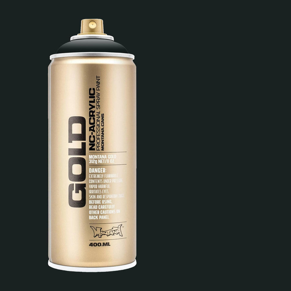 Montana-Cans 01425-8320 Montana Gold NC-Acrylic Professional Spray Paint - Anthracite, 400 ml Can