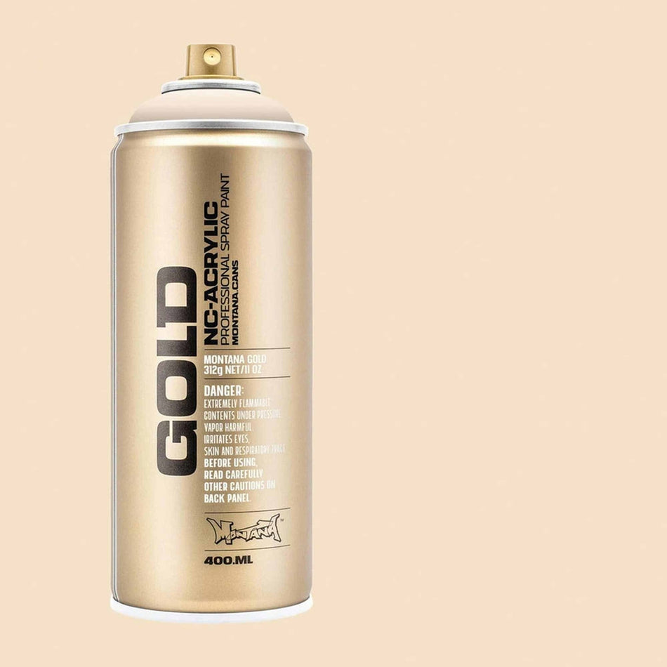 Montana-Cans 01425-8480 Montana Gold NC-Acrylic Professional Spray Paint - Latte, 400 ml Can